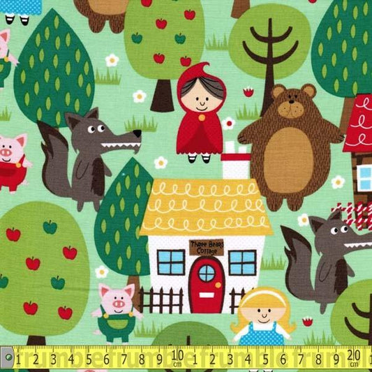 Into The Forest Fabric by Michael Miller