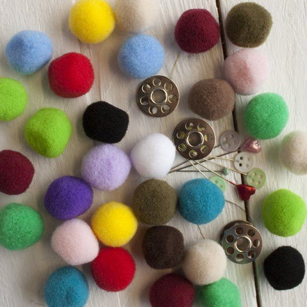 Jumbo Pom Pom Ball 100 Pack - Frumble Fabrics