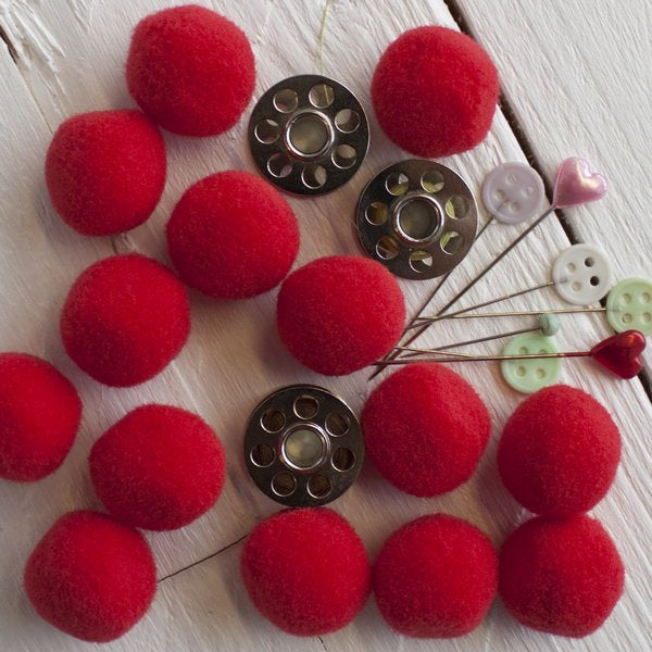 Jumbo Pom Pom Ball 100 Pack - Frumble Fabrics