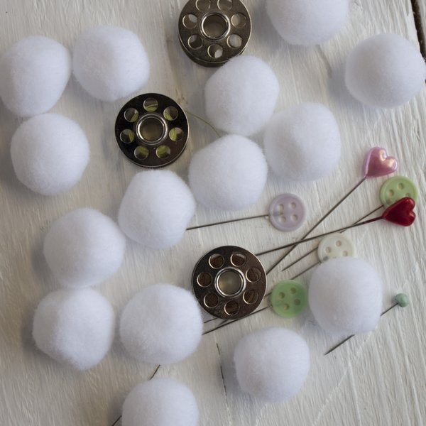 Jumbo Pom Pom Ball 100 Pack - Frumble Fabrics