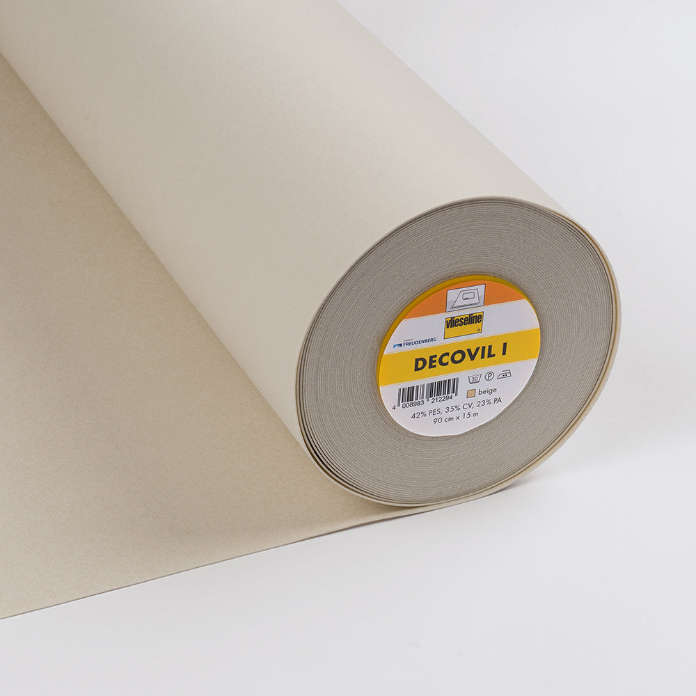 Decovil I Fusible Interlining With Leather-Like Handle (Per Metre) - Frumble Fabrics