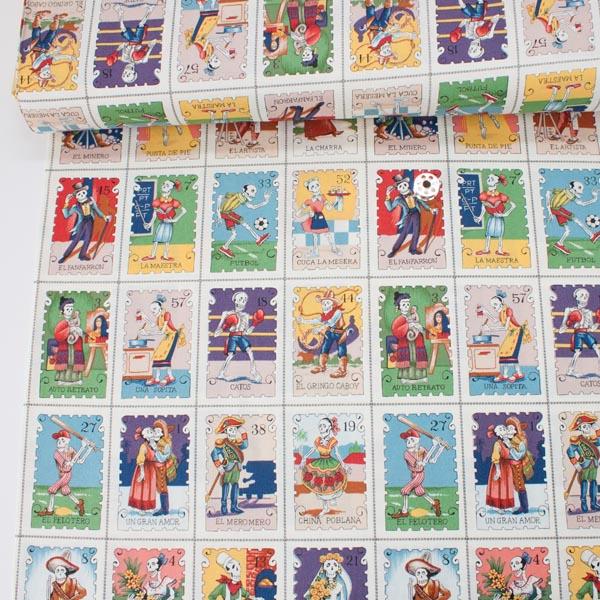 Cartas Marcadas Bright - Frumble Fabrics