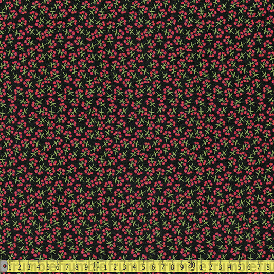 Art Gallery Fabrics - Open Heart - Sweet Floret Cerise Sewing and Dressmaking Fabric