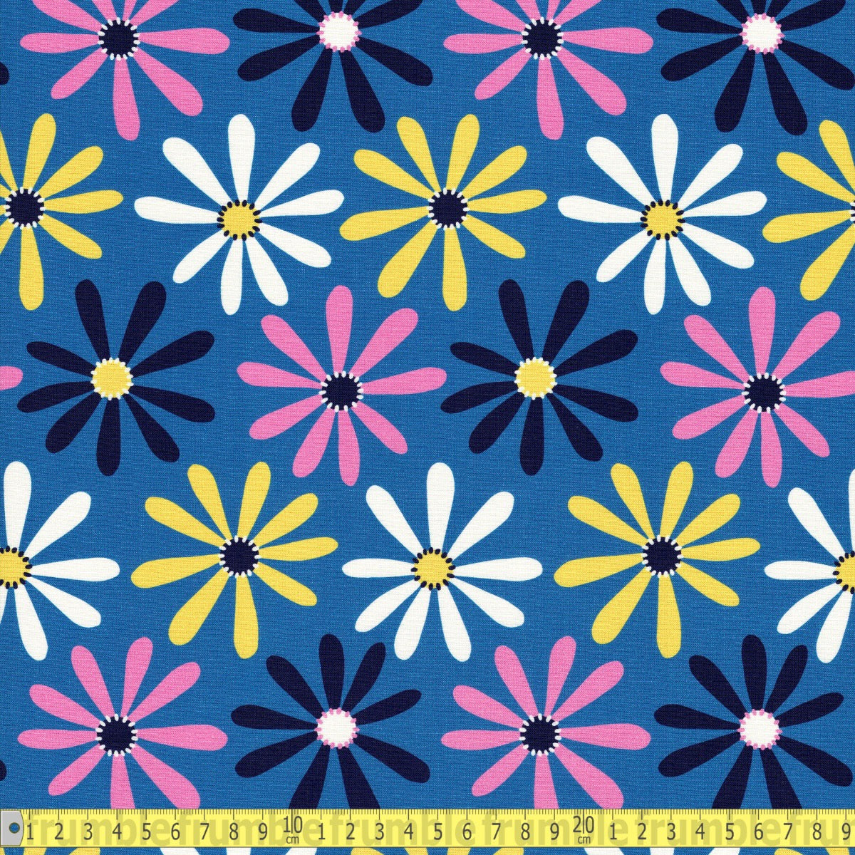 Cloud 9 Organic Cottons - Following Dreams - Daisy Dream - Sewing and Dressmaking Fabric