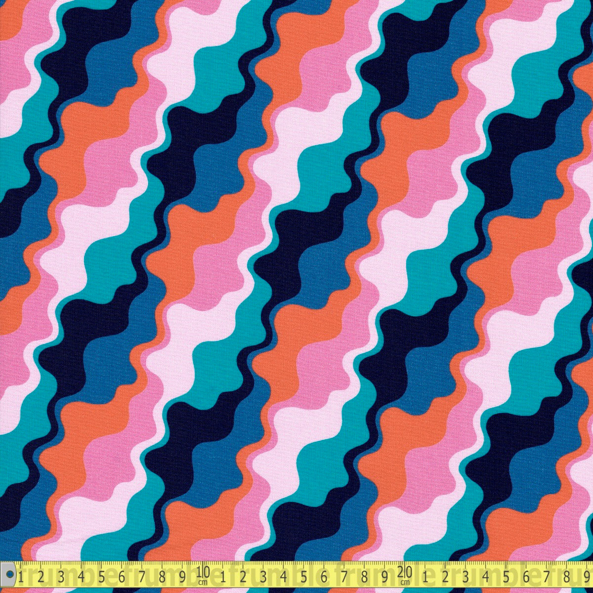 Cloud 9 Organic Cottons - Following Dreams - Happy Waves - Sewing and Dressmaking Fabric