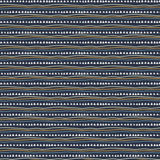 Construction Vehicles - GOTS Cotton Poplin - Navy Sewing and Dressmaking Fabric