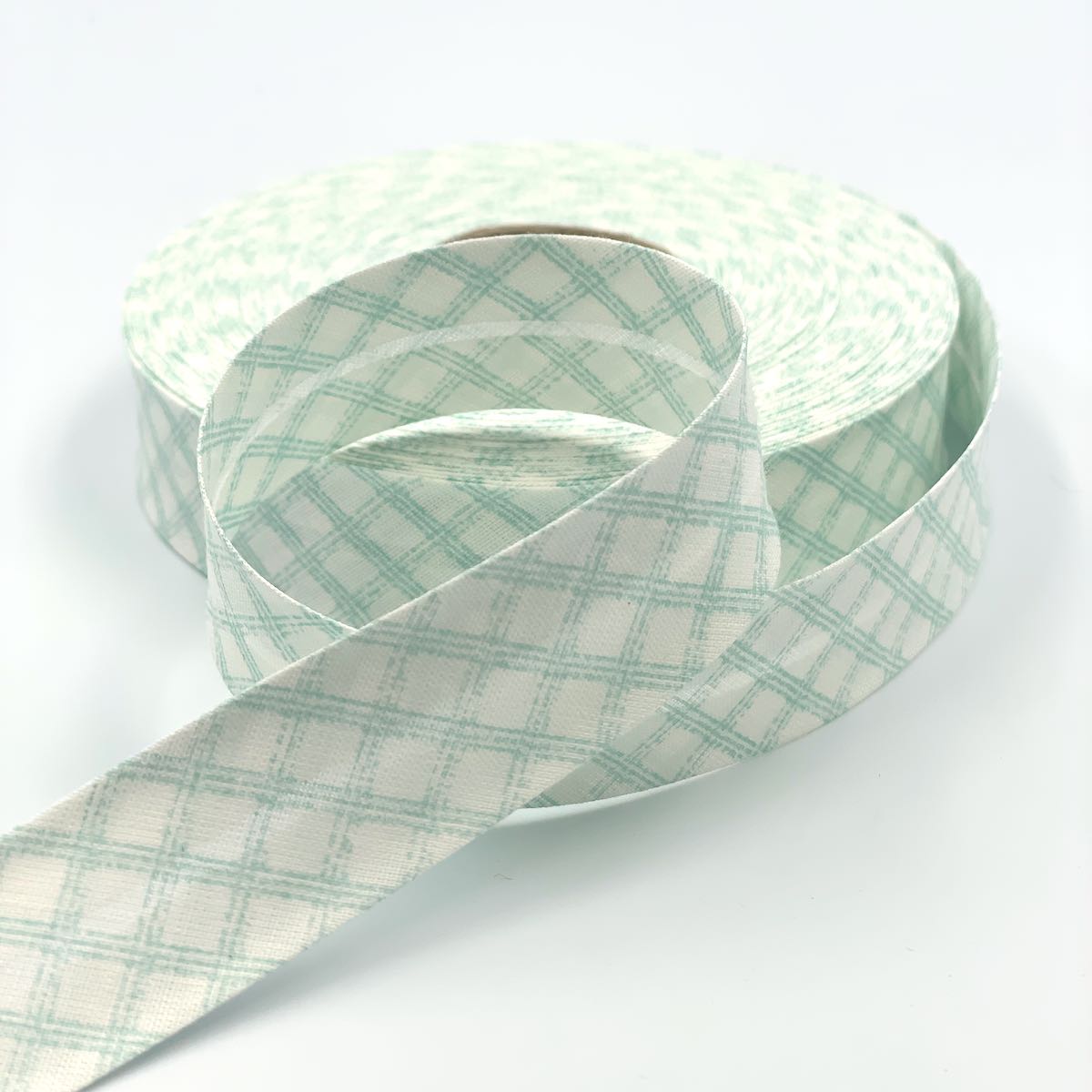25m Reel of 25mm Grid Check Bias Binding