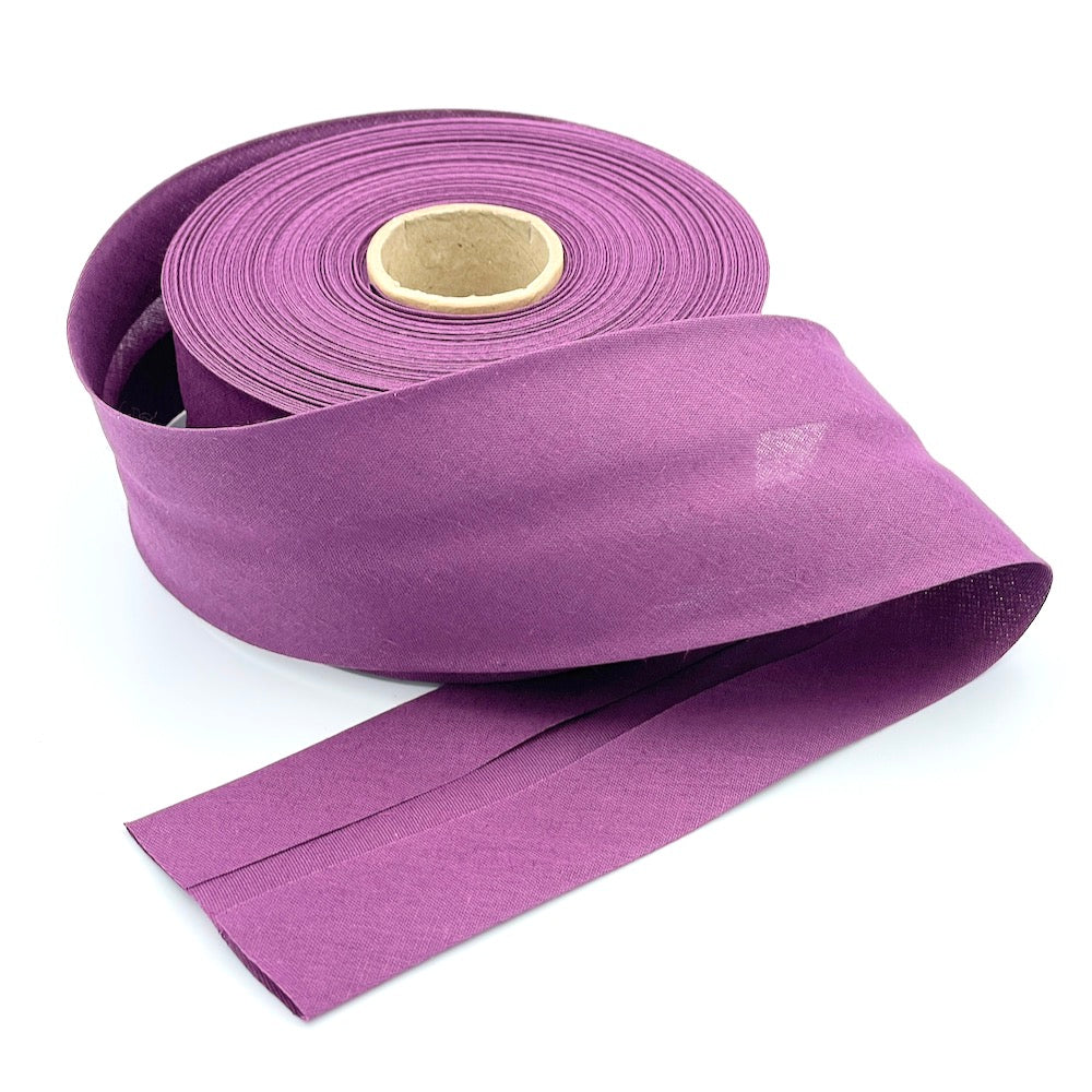 25m Reel of Plain 60mm Extra Wide Bias Binding Tape