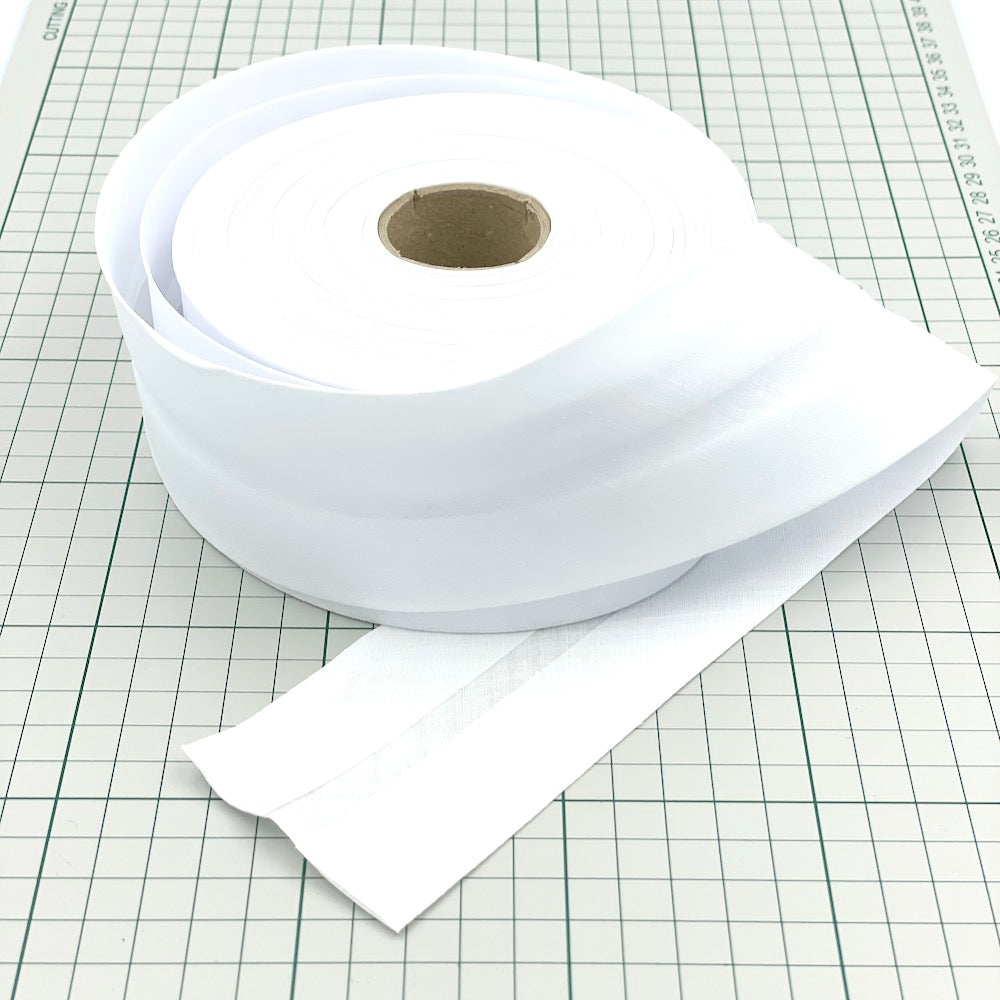 25m Reel of Plain 60mm Extra Wide Bias Binding Tape