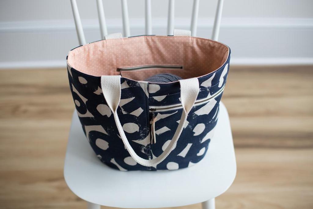 Crescent Tote Bag - Noodlehead Patterns - Frumble Fabrics