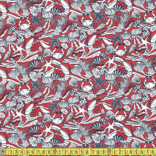 Dear Stella - Bootylicious - Pirate Soup Poppy Sewing and Dressmaking Fabric