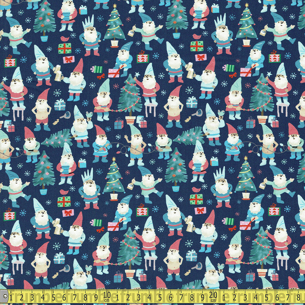 Dear Stella - Naughty And I Gnome It - Moonlight Sewing and Dressmaking Fabric