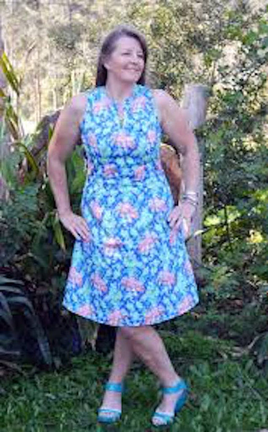 My Fit and Flare Dress - Passionately Sewn Patterns - Frumble Fabrics