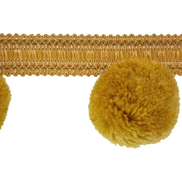 Super Jumbo Furnishing Cotton Feel Pom Pom Trim