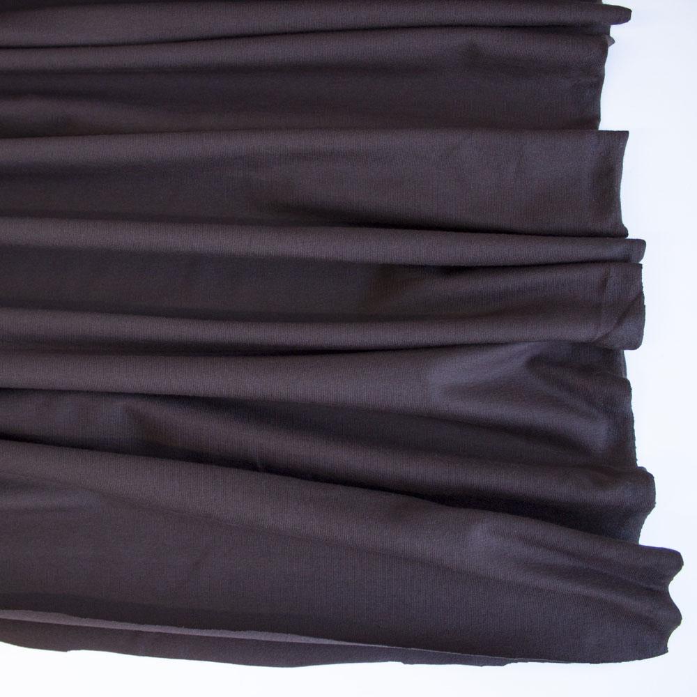 Brown Premium Plain Cotton/Spandex Jersey - Frumble Fabrics