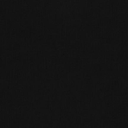 Kona Cotton Solids Black - Frumble Fabrics