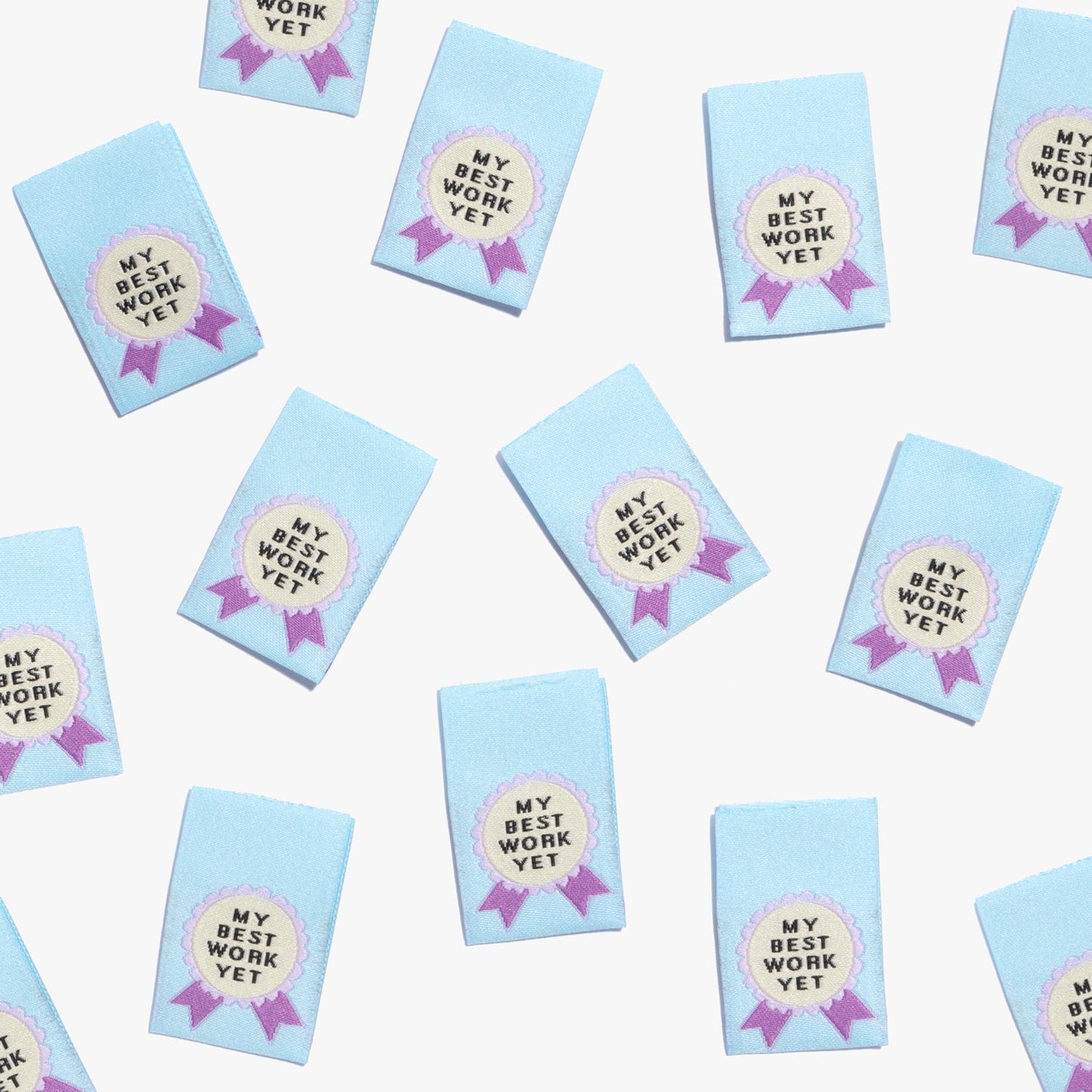 10 x Woven Labels - KATM Kylie And The Machine Labels - My Best Work Yet