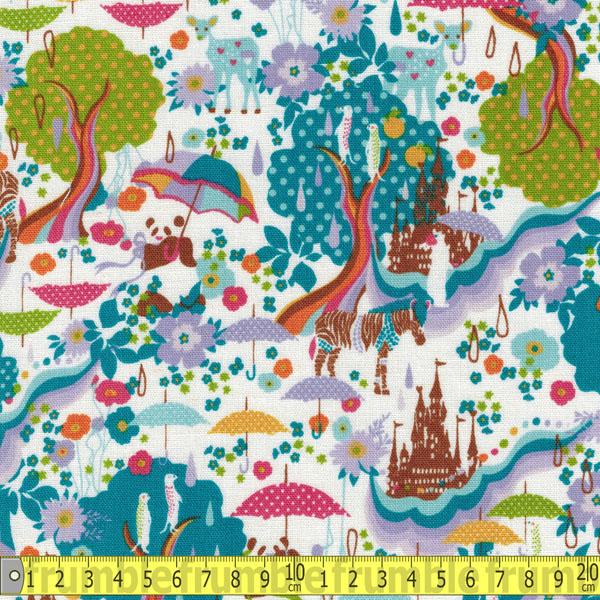 Animal Rainbow Paradise - Frumble Fabrics