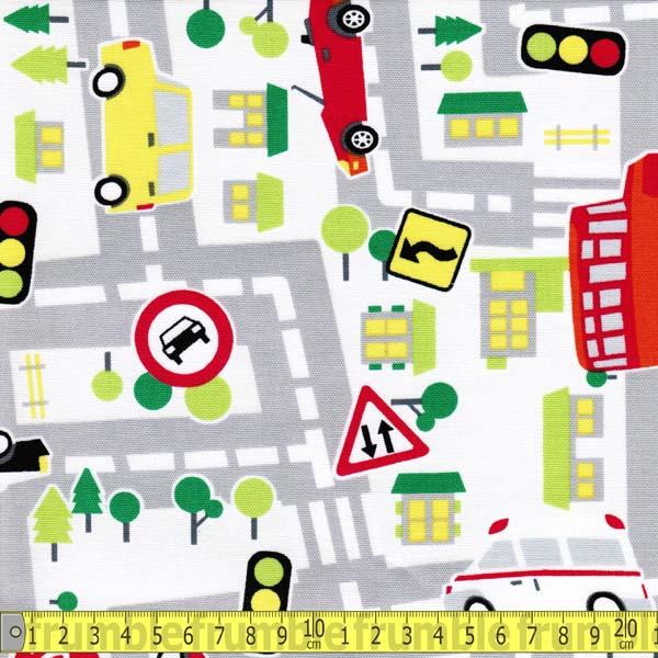 Car Play Mat Cream - Frumble Fabrics