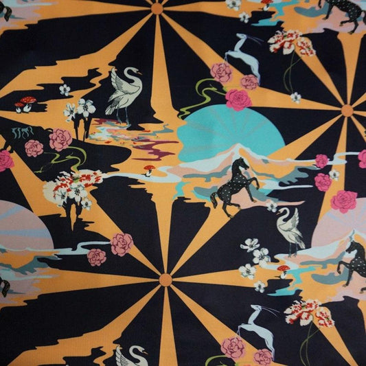 Lady McElroy - Scuba Jersey Fabric - Sunbeam Missouri Fabric by Lady McElroy