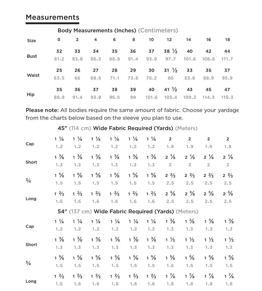 Lark Tee - 11006 - Grainline Studio - 0-18 - Beginner