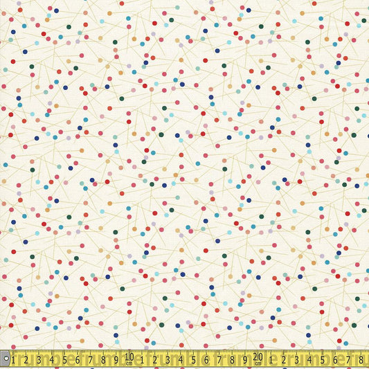 Paintbrush Studio - Sewing Mood - Pins Multi Bright Sewing Fabric