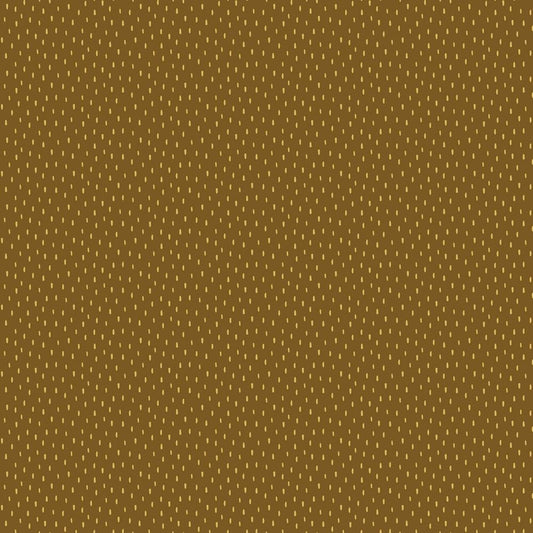 Rain Stripes - GOTS Organic Soft Sweat - Moss Sewing and Dressmaking Fabric