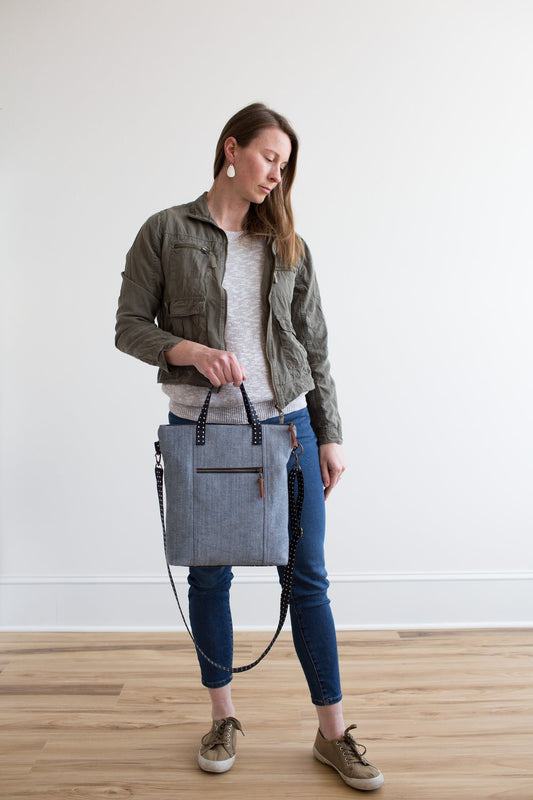Redwood Tote Sewing Pattern by Noodlehead - Frumble Fabrics