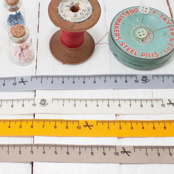 Ribbon Pack - Cotton Tape Measures - Frumble Fabrics