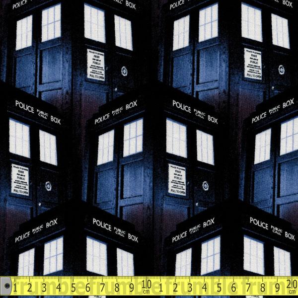 Doctor Who Packed Tardis - Frumble Fabrics