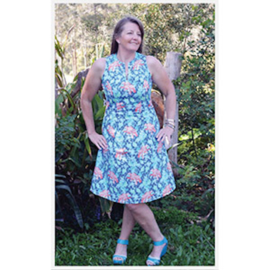 My Fit and Flare Dress - Passionately Sewn Patterns - Frumble Fabrics