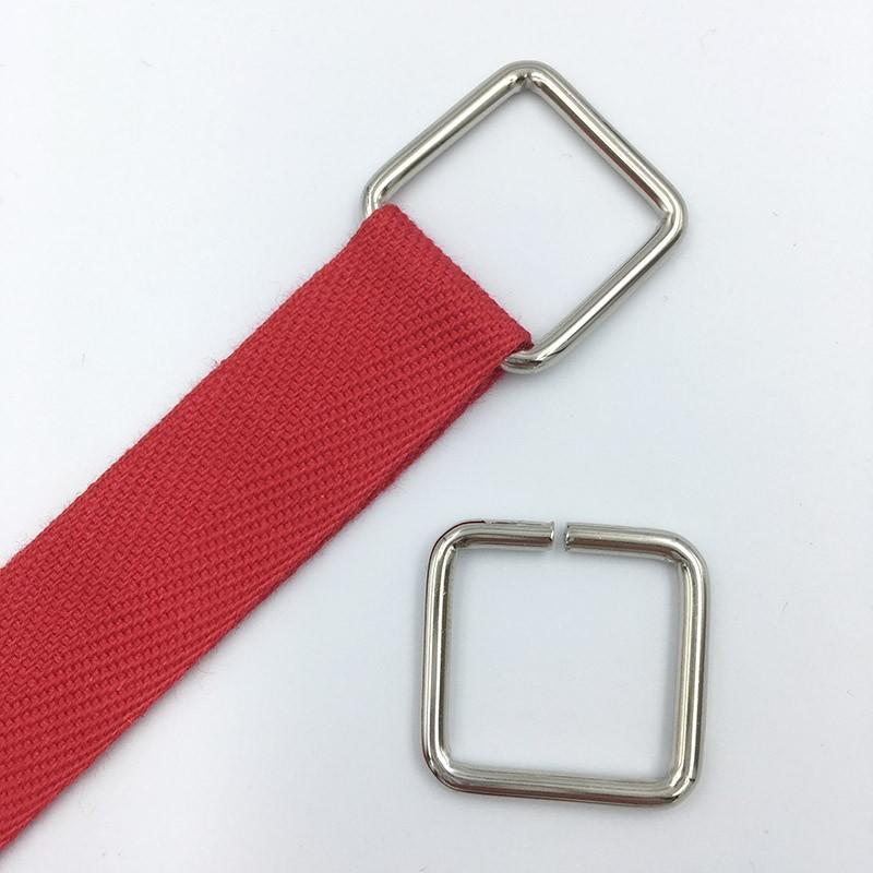10x Square Rings 20x20x3.0mm - Frumble Fabrics