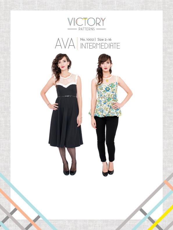 Victory Patterns - Ava Pattern - Frumble Fabrics