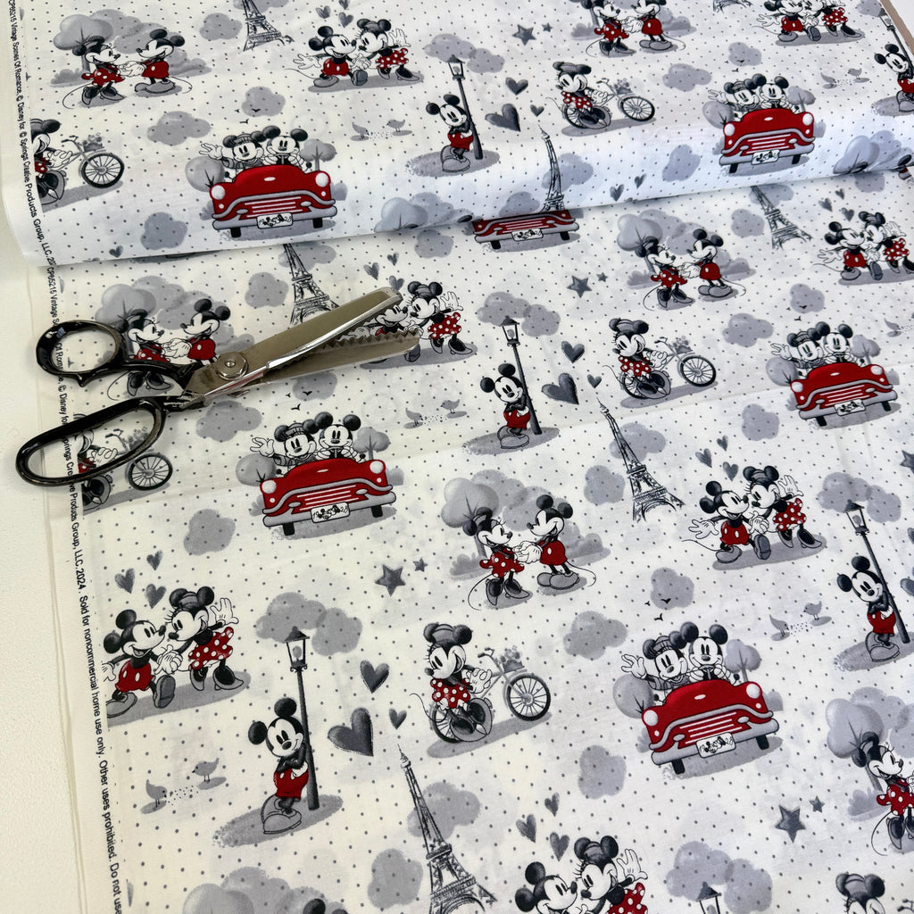 Springs Creative - Mickey And Minnie - Vintage Romance
