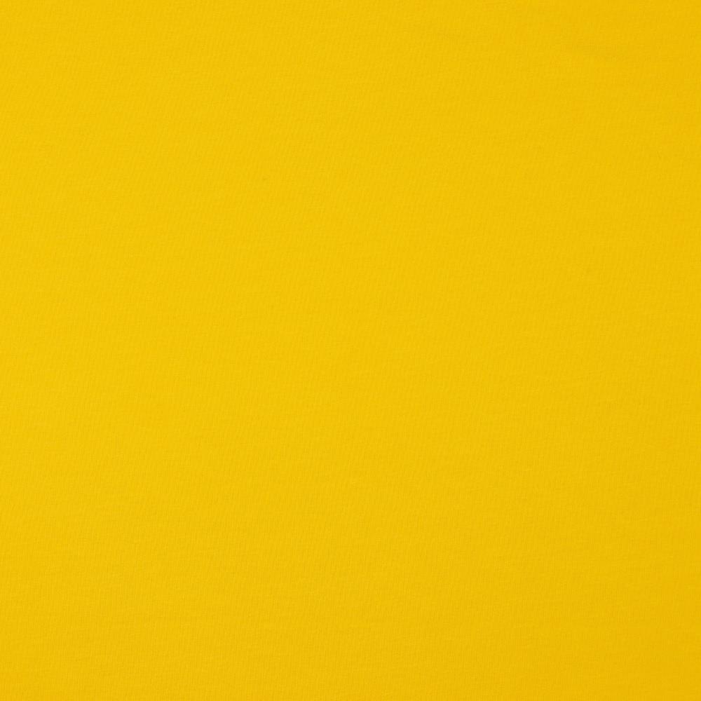 Remnant of Organic Jersey Solids - GOTS Cotton Knit - Sunny Yellow (145cm)