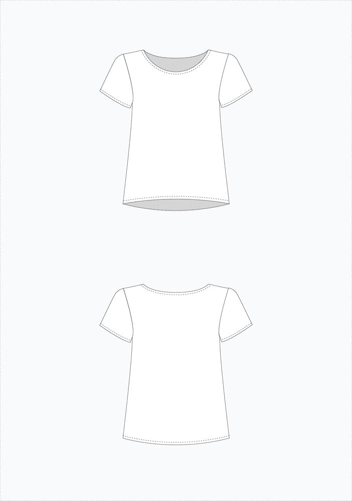 Grainline Studio - Scout Tee - Frumble Fabrics