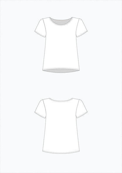 Grainline Studio - Scout Tee - Frumble Fabrics