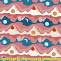145cm Wide Medium Cotton - Candy Mountains - Pink - Sewing and Dressmaking Fabric