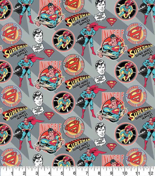 DC Comic Superman - Muscle Building (Per Metre)