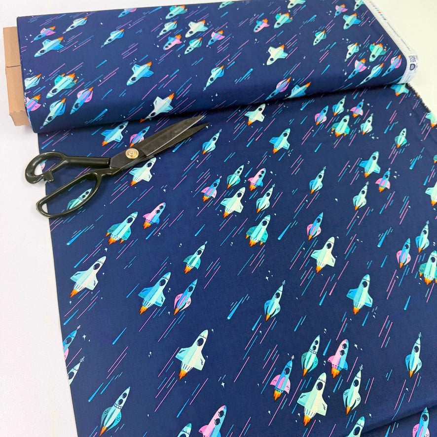 Art Gallery Fabrics - Rocket Science - Rocket Ride