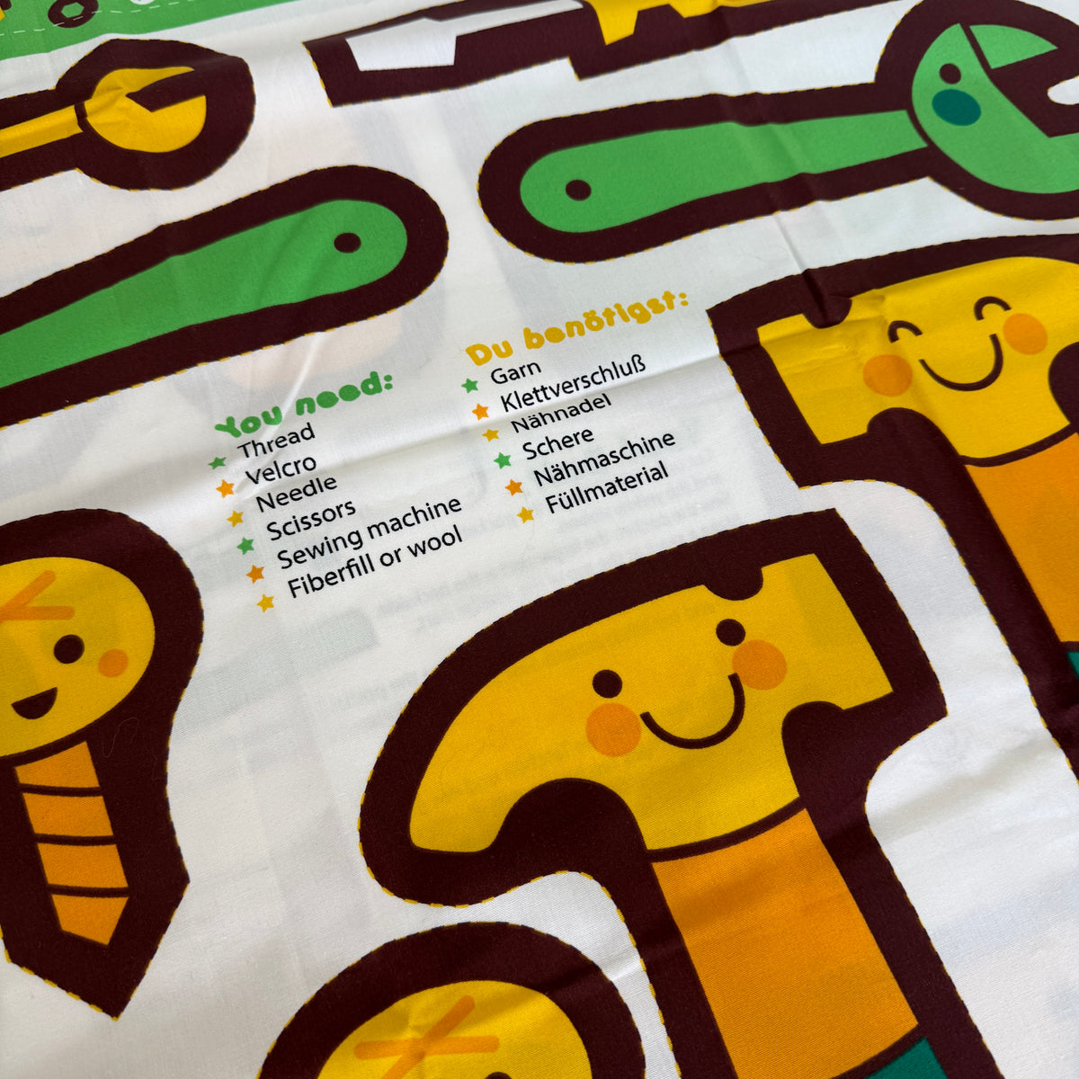 DIY Plushie Tool Belt Fabric Panel