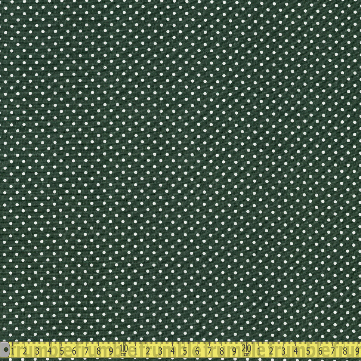 Mini 3mm Polka Dot Old Green (Per Metre)