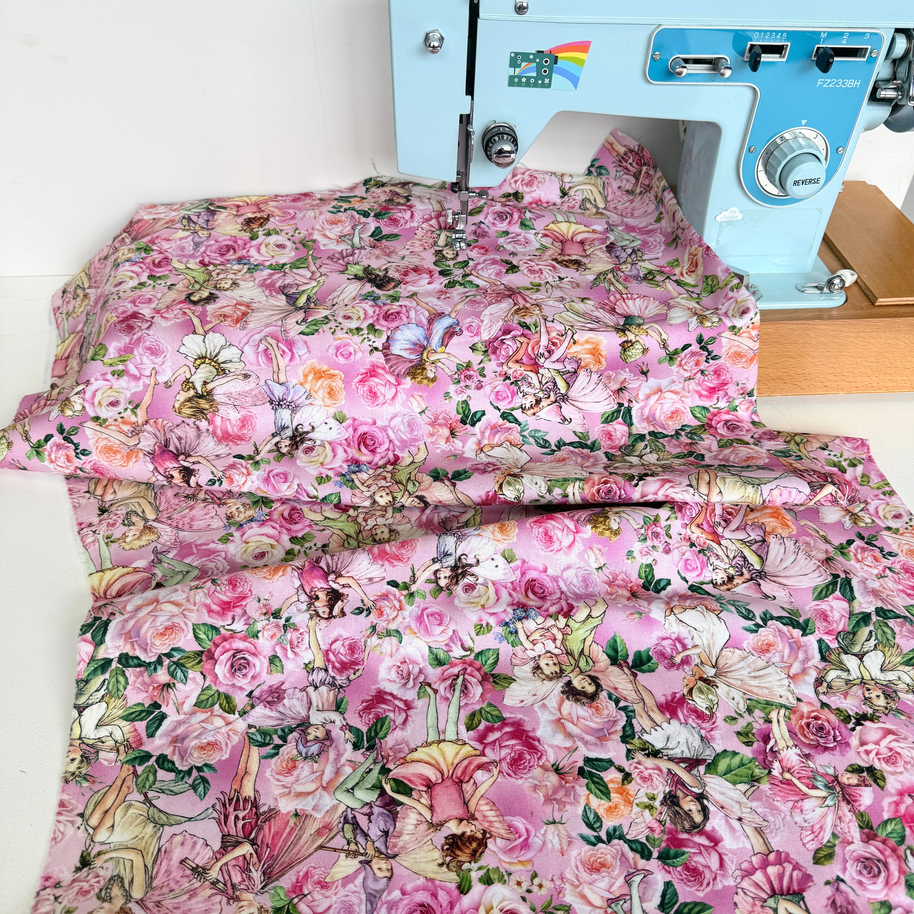 Michael Miller - Flower Fairy Garden Songs - Mauve