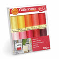 Gutermann Sew All Thread Set - 10 Reels - Red Colours