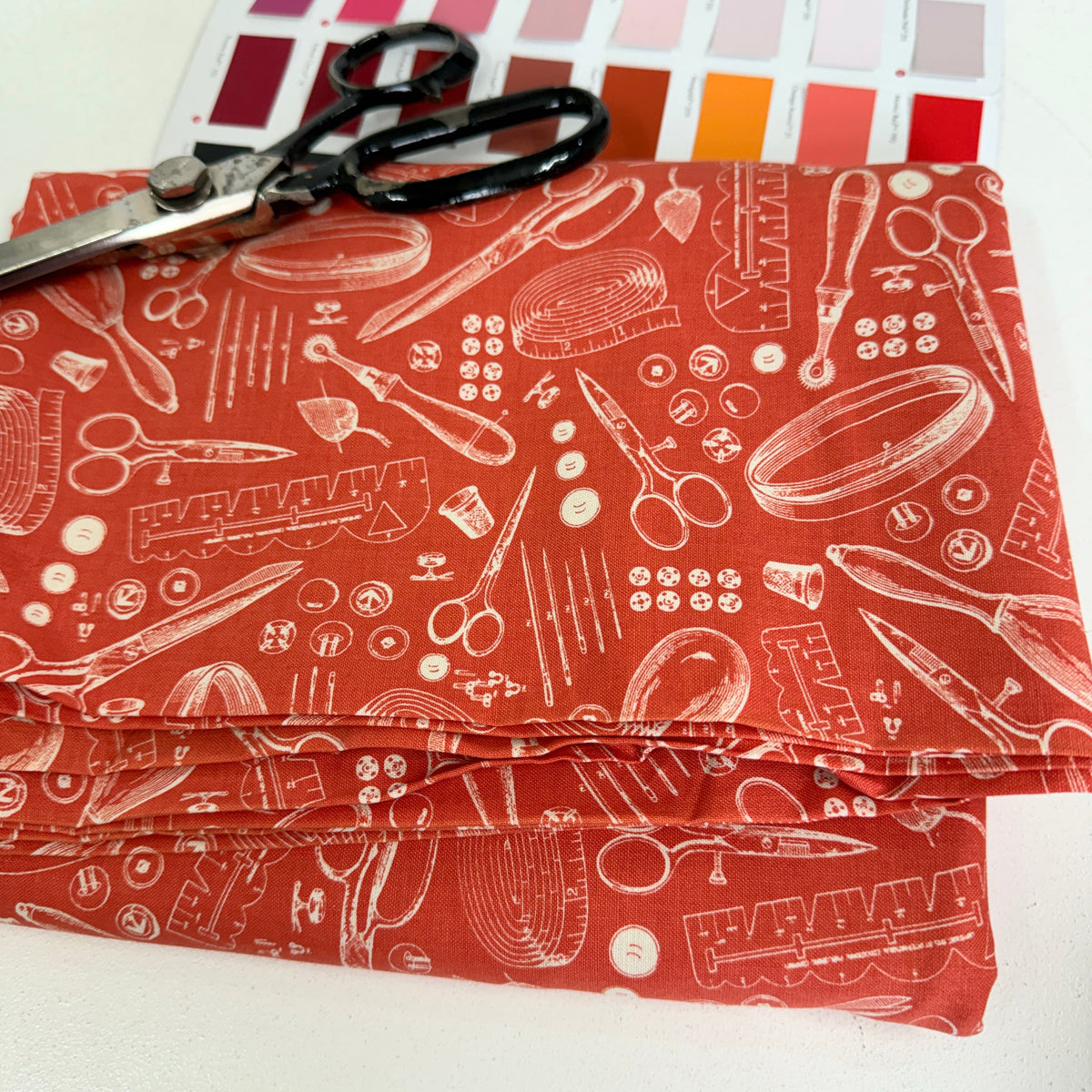 Remnant of The Dressmakers Collection - Tools - Red (223cm)