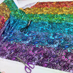 Robert Kaufman - Effervescence - Gradation Rainbow Dots Bright