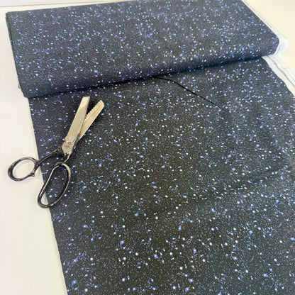 Timeless Treasures - Spaced Out Celestial Star Sky - Midnight