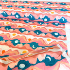 Fried Egg Candy Pink Mountains - 145cm Wide
