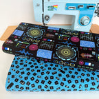 Studio E - Data Point Keys On Circuit Board Blue