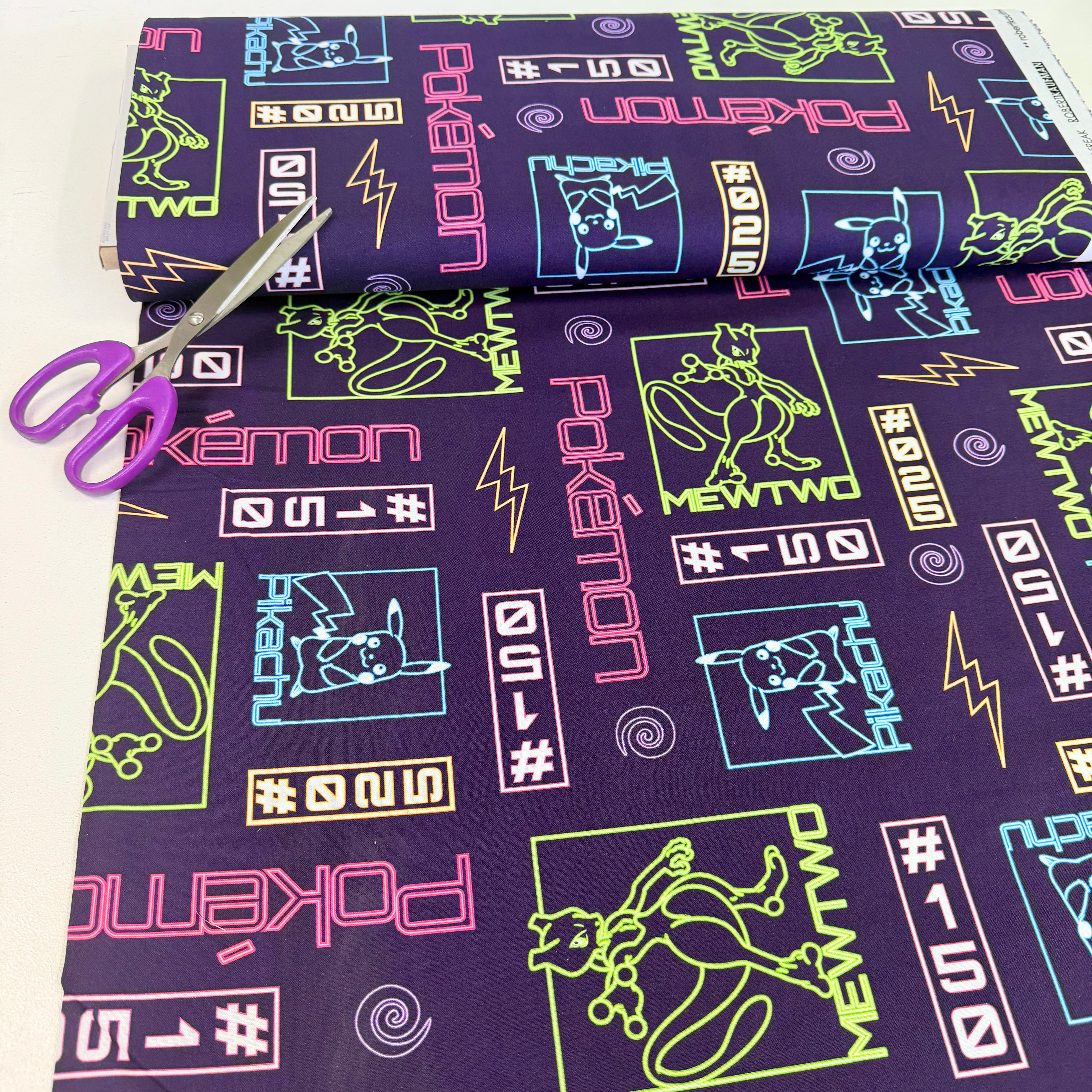 Robert Kaufman - Pokemon Neon Lights - Glowing Signs Purple